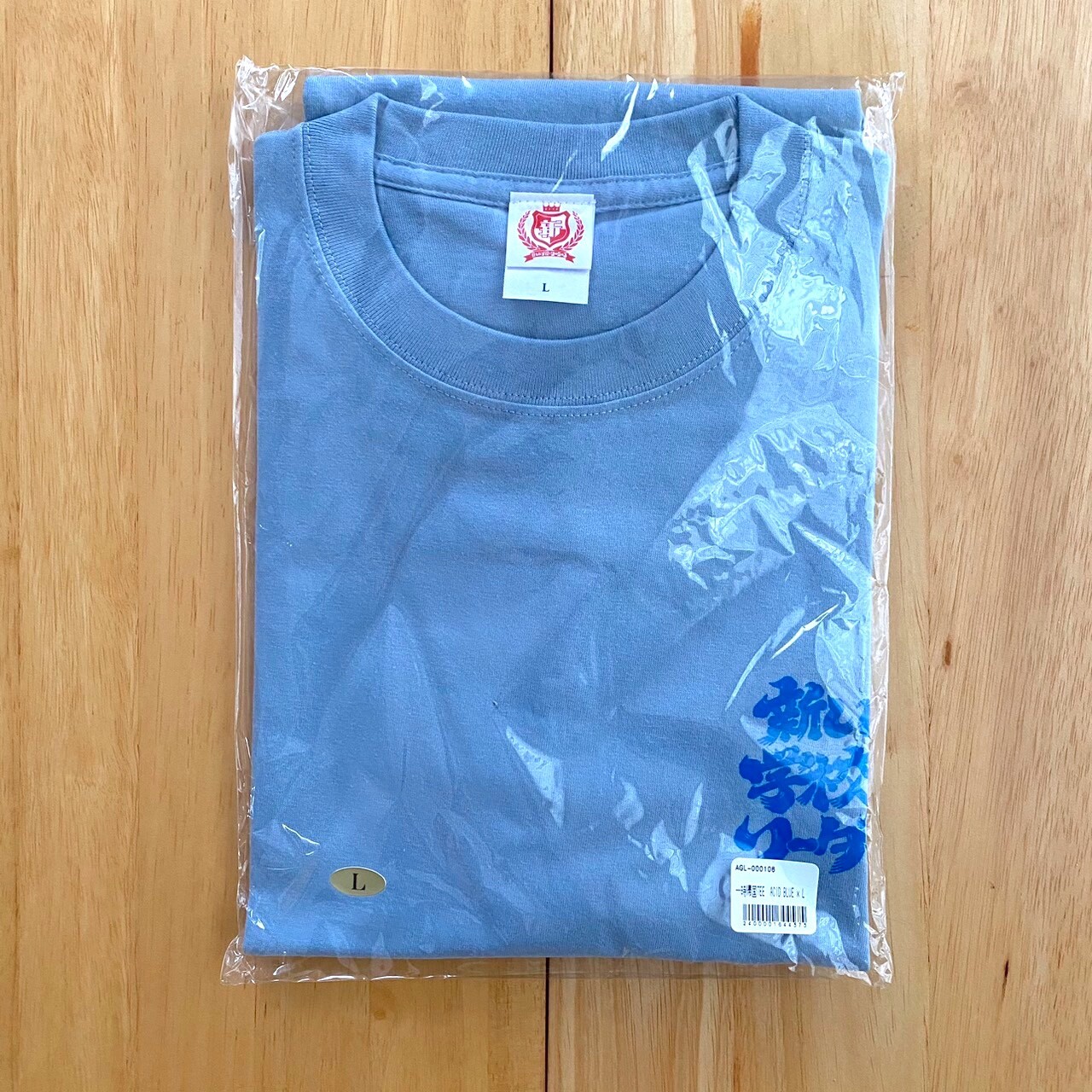 [teket] / ☆ 25SS Lucky Tee / Ash Blue ATARASHII GAKKO! ICHIJIKIKOKU TEE／BLUE T-shirt L Size