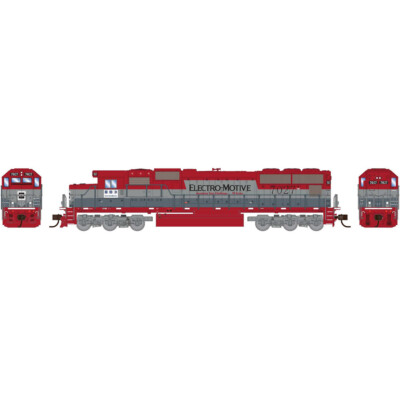 Athearn N EMD SD70 Elctro-Motive Lease EMDX #7027 DC ATH3093