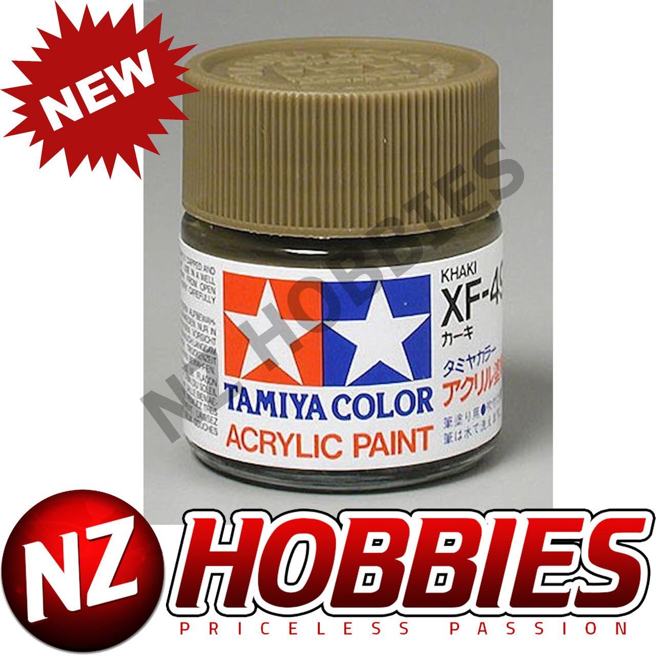 TAMIYA TAM81349 Acrylic XF49 Flat, Khaki