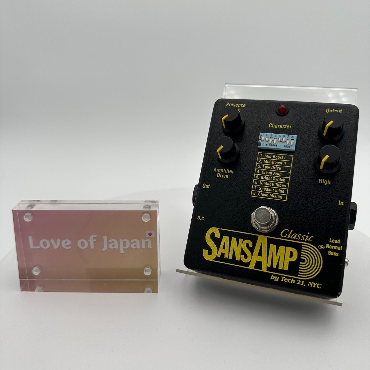 TECH21 SansAmp Classic Black Effect Pedal Musical TECH21 SansAmp Classic Black Effect Pedal Musical