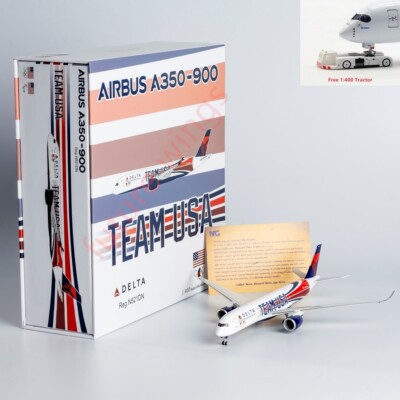 1:400 NG Models NG39082 Delta Airlines A350-900 N521DN ''luxury package''+Tractor