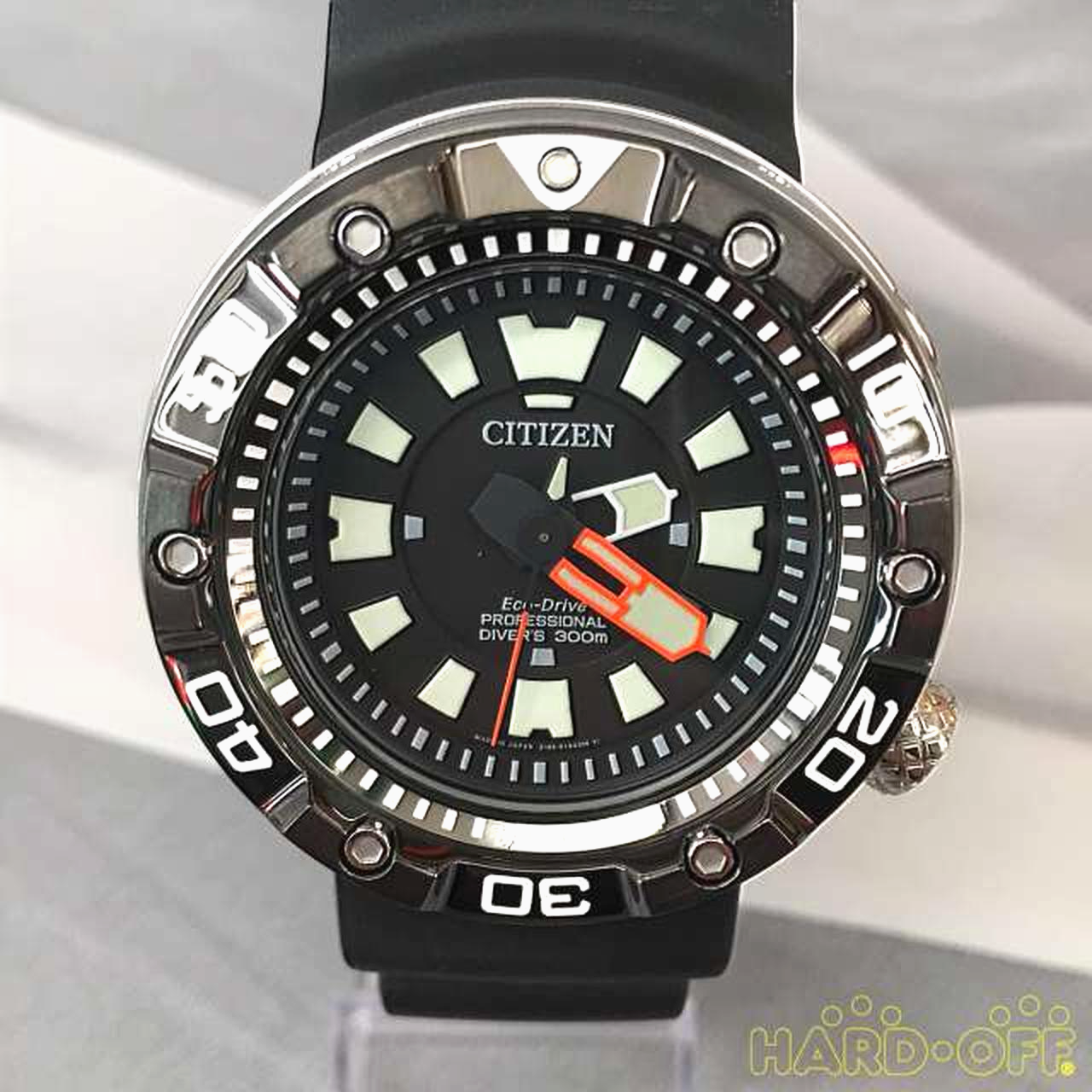 Citizen Promaster Eco Drive Black Silver Orange Instruction Manual Box Included Citizen Promaster Eco Drive Black Silver Orange Instruction Manual Box Included