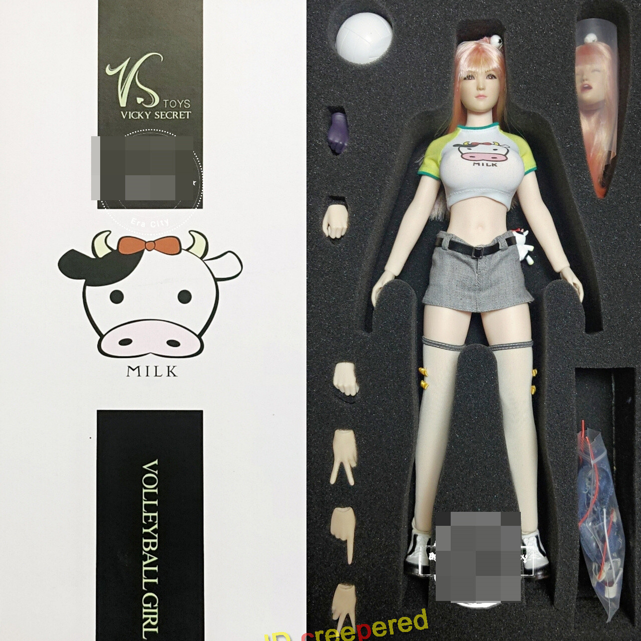 VSTOYS Fighting Volleyball Girl 1/6 Action Figure Model Toy
