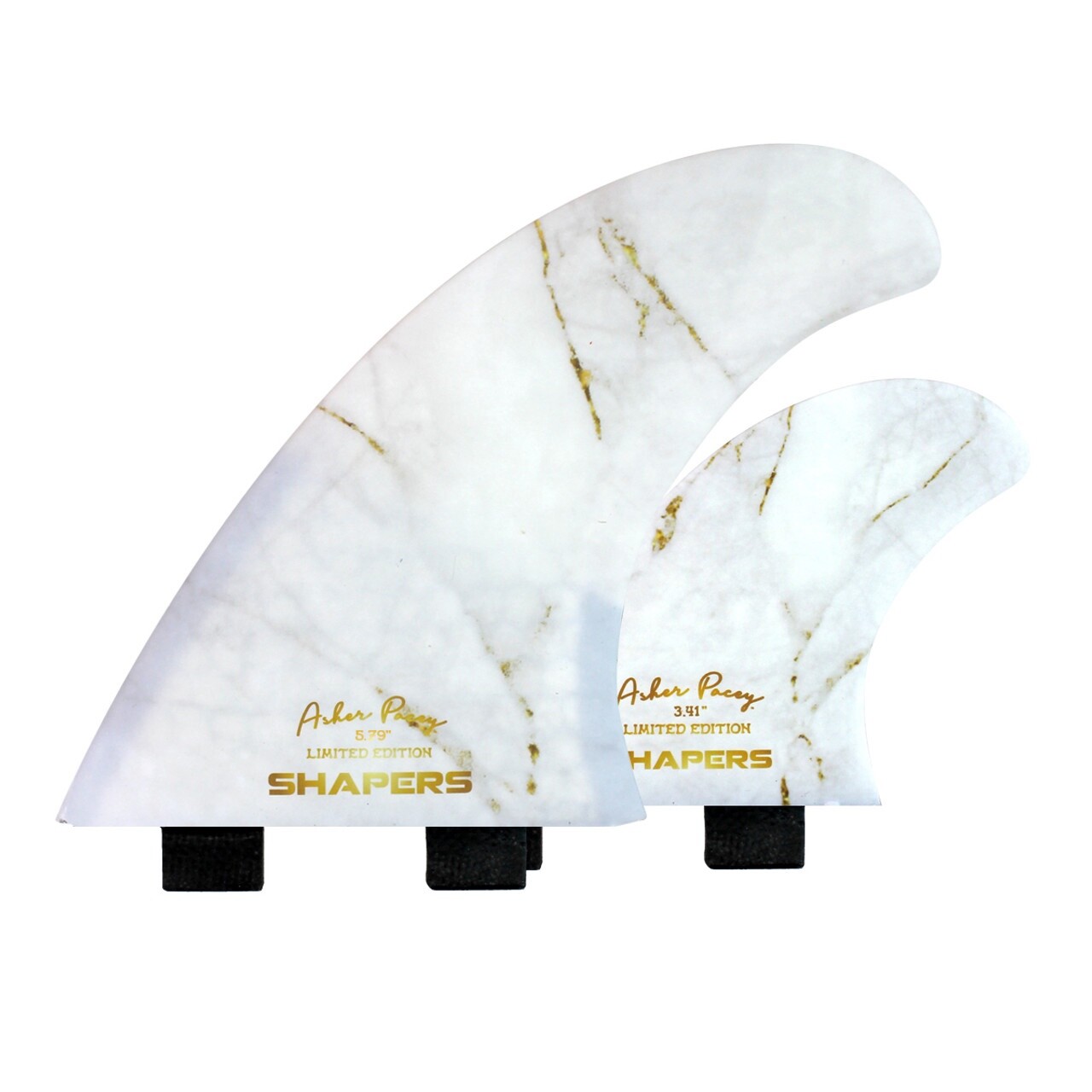 SHAPERS FINS Asher Pacey 5.79 2＋1FIN Shapers Asher Pacey FCS II Compatible Twin + 1 Fin Set