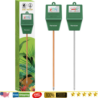 Soil Tester, Moisture/PH Meter, Digital Plant Probe for Indoor/Outdoor Gardening