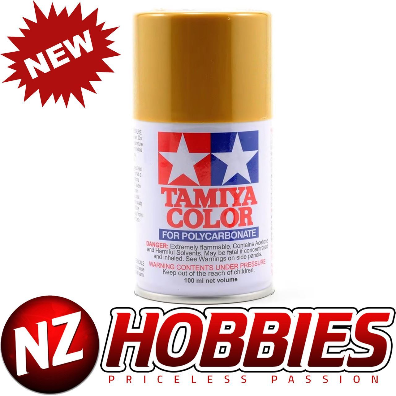 TAMIYA TAM86056 Spray Can Polycarbonate PS-56 Mustard Yellow 100 ML