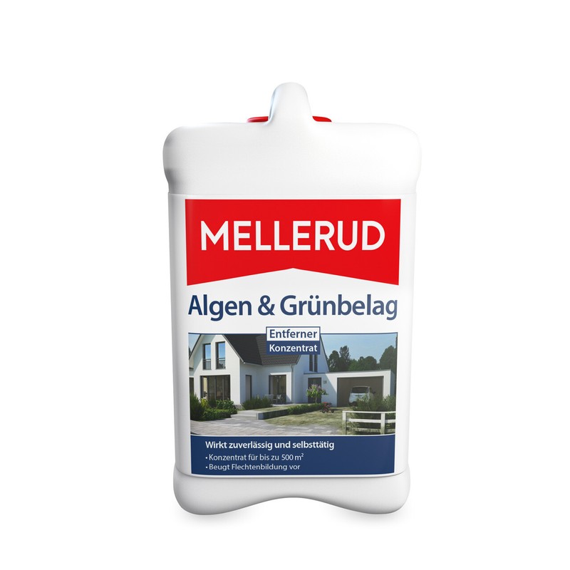 MELLERUD Algen & Grünbelag Entferner Konzentrat | 2,5 l| Gegen