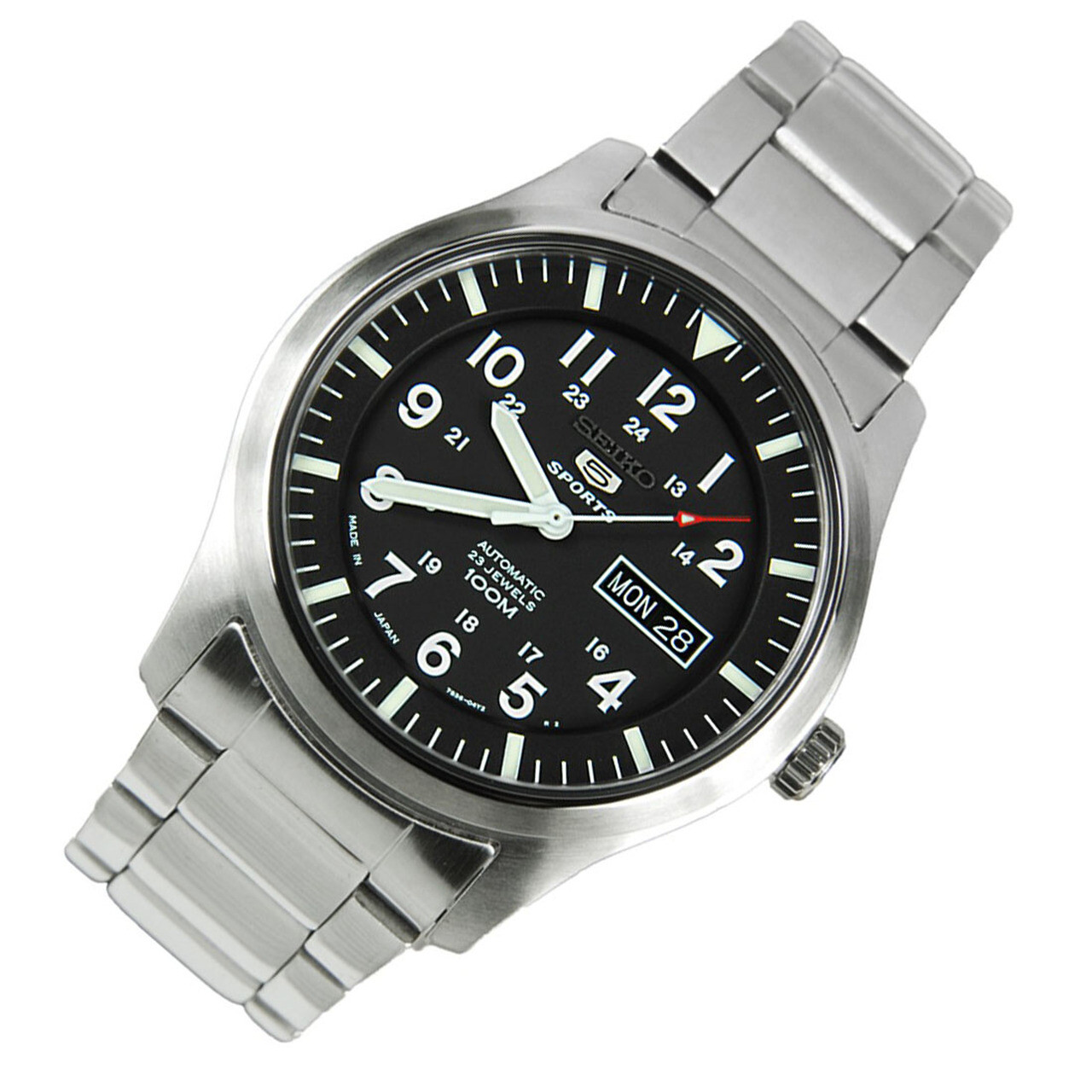 時計 SEIKO 5 SPORTS SNZG13K1 SEIKO 5 SNZG13 SNZG13J1 Army Automatic Japan Made