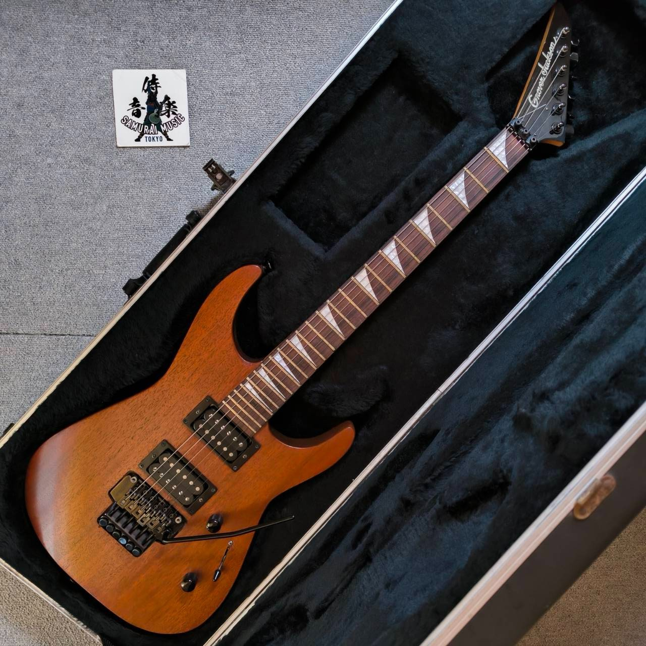 Grover Jackson Dinky FU.P-70 Floyd Rose Dark Mahogany Made