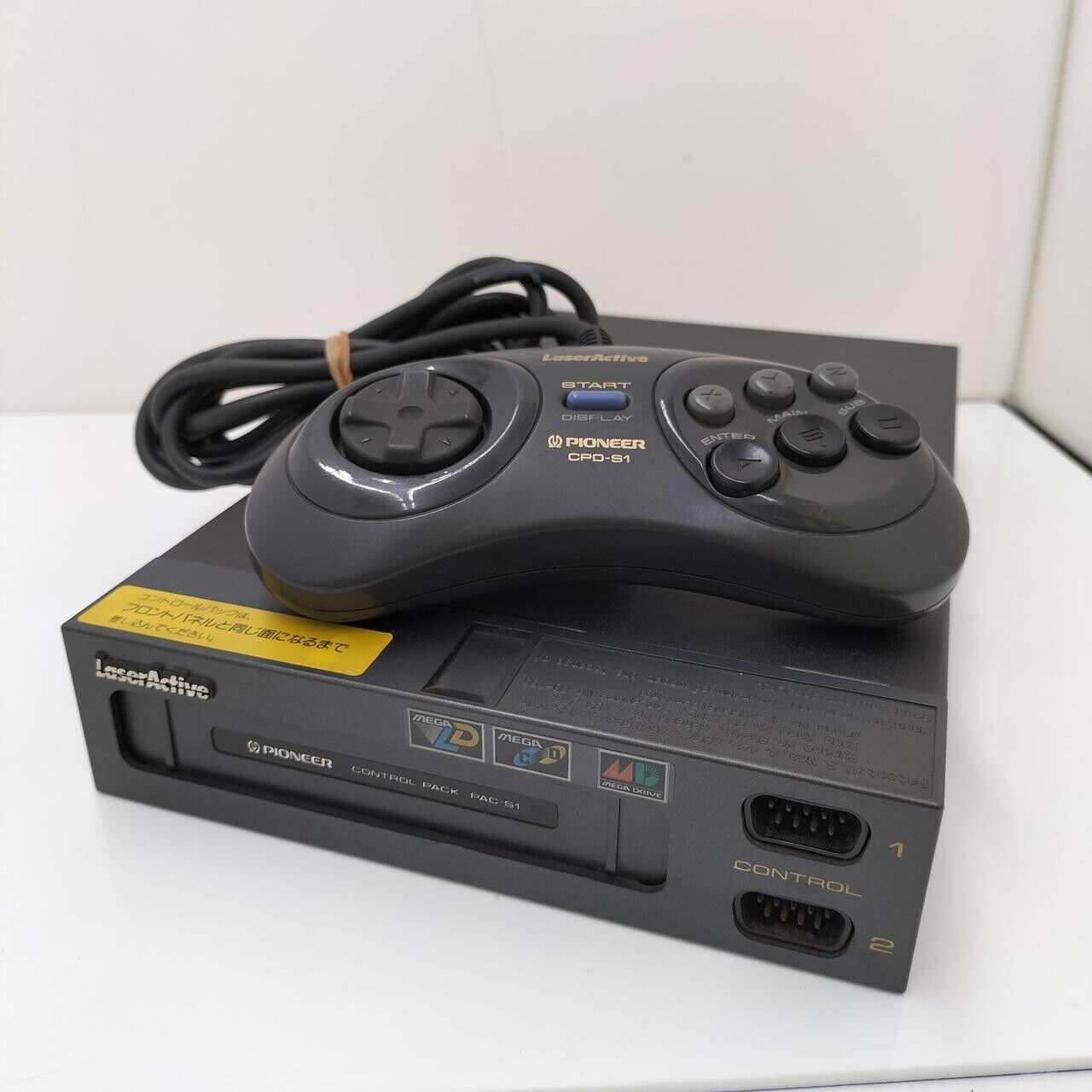 Pioneer PAC-S1 Mega Drive Console Laser Active Control Pack Pioneer PAC-S1 Mega Drive Console Laser Active Control Pack