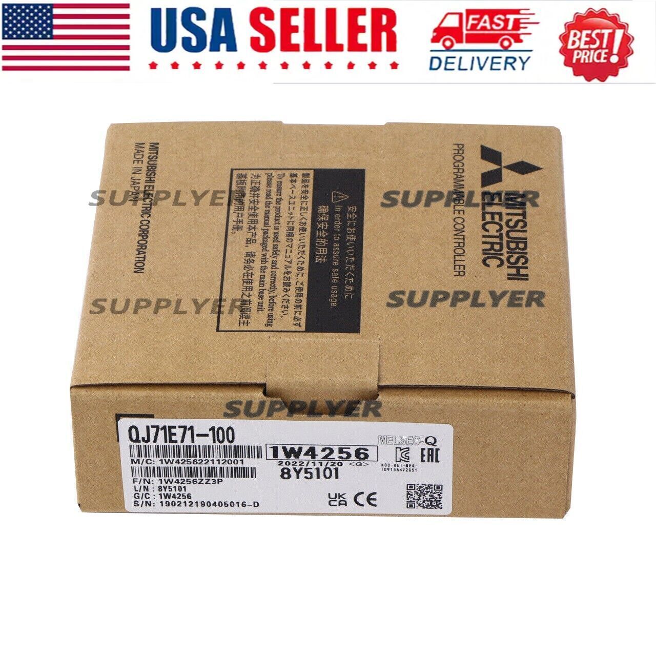 QJ71E71-100 New Sealed Mitsubishi Ethernet Module I/F UNIT QJ71E71-100 New Sealed Mitsubishi Ethernet Module I/F UNIT