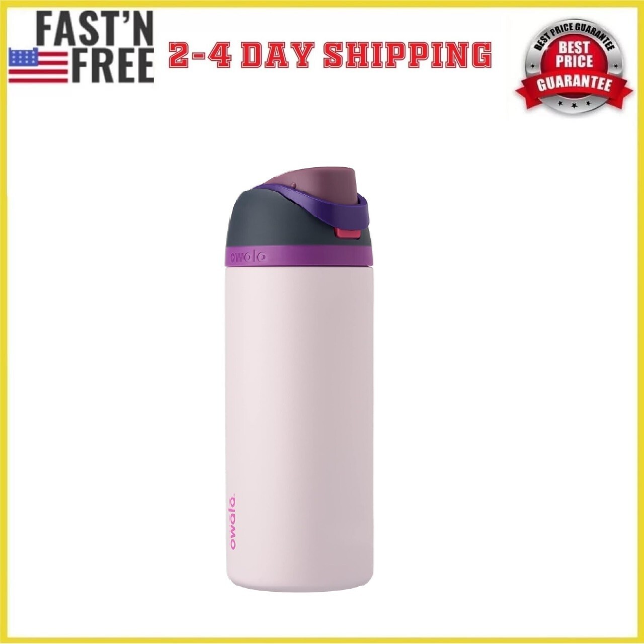 Owala FreeSip 24oz Stainless Steel Water Bottle - Rainstorm
