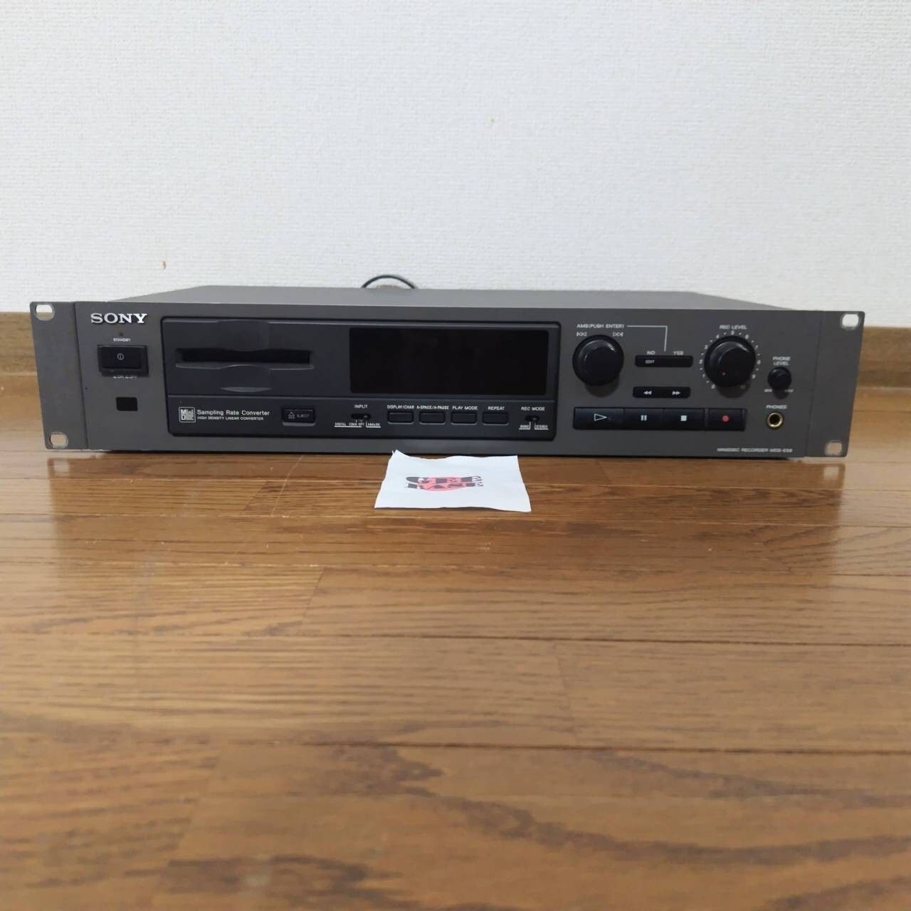 SONY MDS-E58 業務用MDレコーダー MD Community Page: Sony MDS-E58