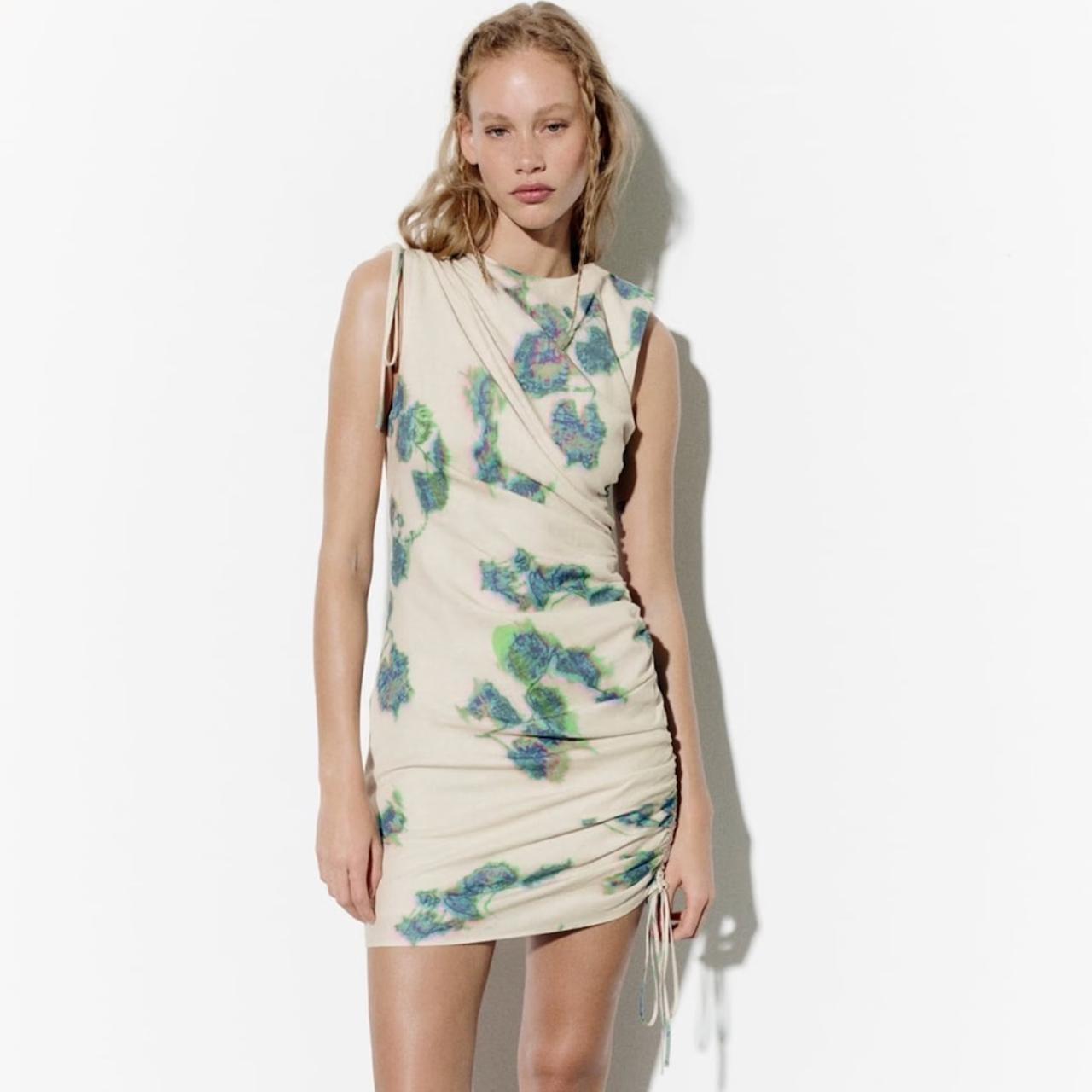安心★関税込み★ZARA★SLEEVELESS CREPE MINI DRESS Sleeveless Crepe Mini Dress Zara | TikTok