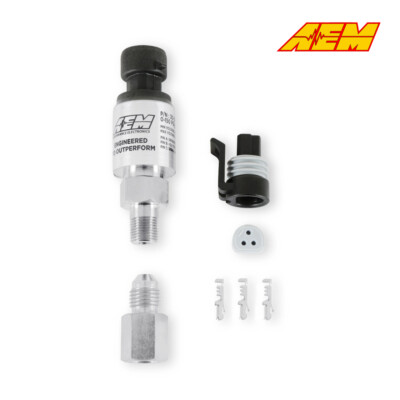 AEM 10 Bar MAP or 150 PSIA Universal Stainless 1/8-27 NPT Sensor Kit 30-2130-150