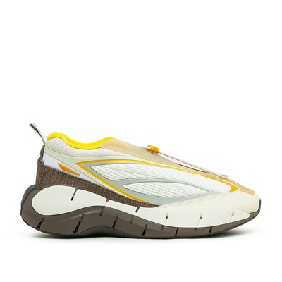 Reebok Zig 3D Storm Hydro Cottweiler Off White Beige Laceless Sneakers Men Size