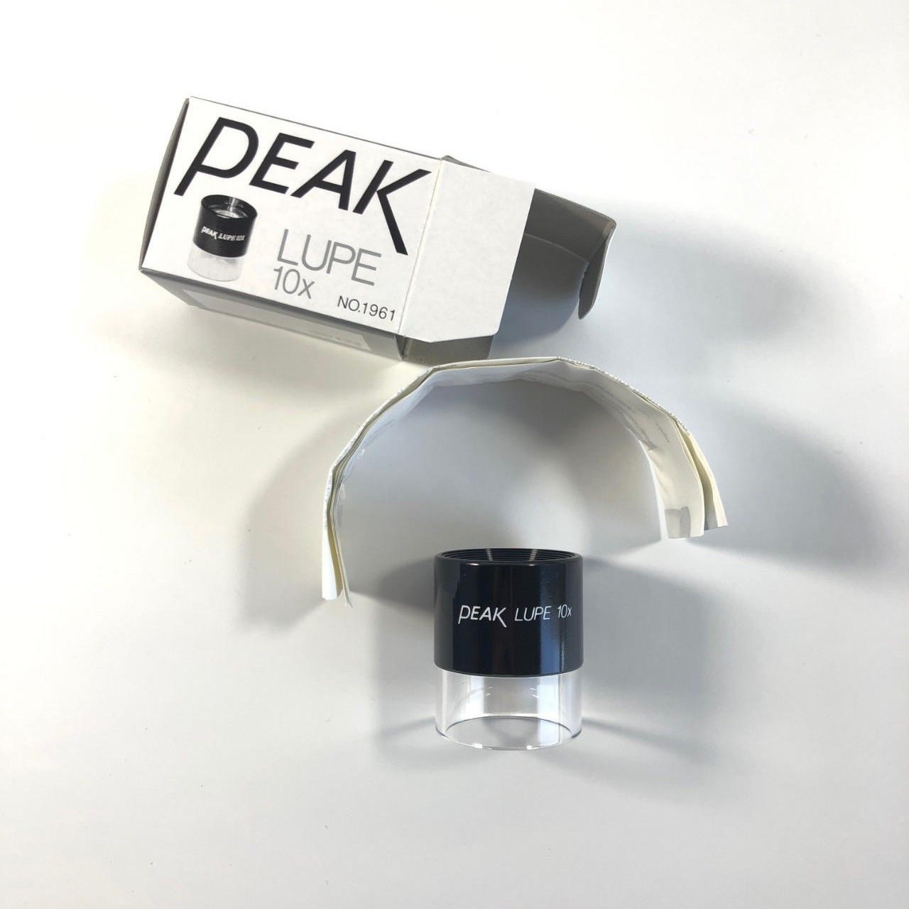 Peak 10X Loupe, Model No. 1961, Lupe, Detail Magnifier, Japan