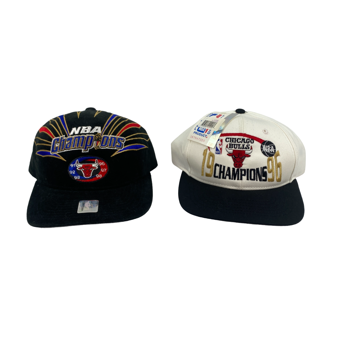 絶品‼️New era 90’s NBA キャップ Chicago Bulls New Era NBA Golfer Chicago Bulls Cap - black (black/red)
