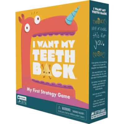 Kitten Games I Want My Teeth Back *New,Sealed*