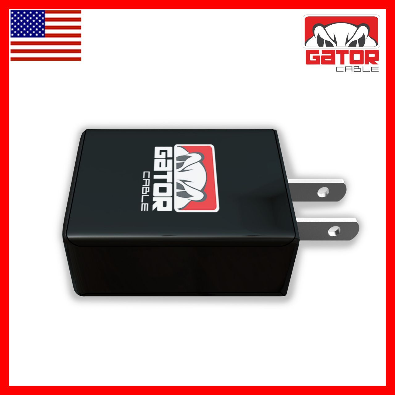 USB 2-Port Wall Home Charger Power Adapter Plug Phone Tablet Fast Charge Block