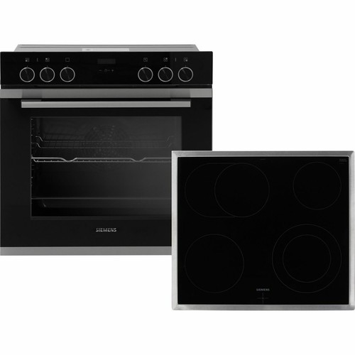 Siemens EQ211KA00 Elektro-Herdset Eingebaut Edelstahl Neu