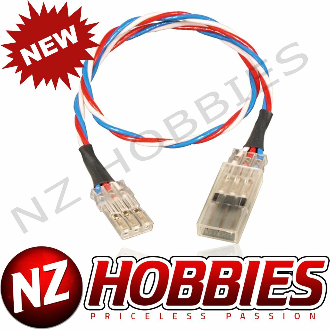 POWERBOX SYSTEM Premium Servo Extension 2 Piece Length 25cm # PBS156225
