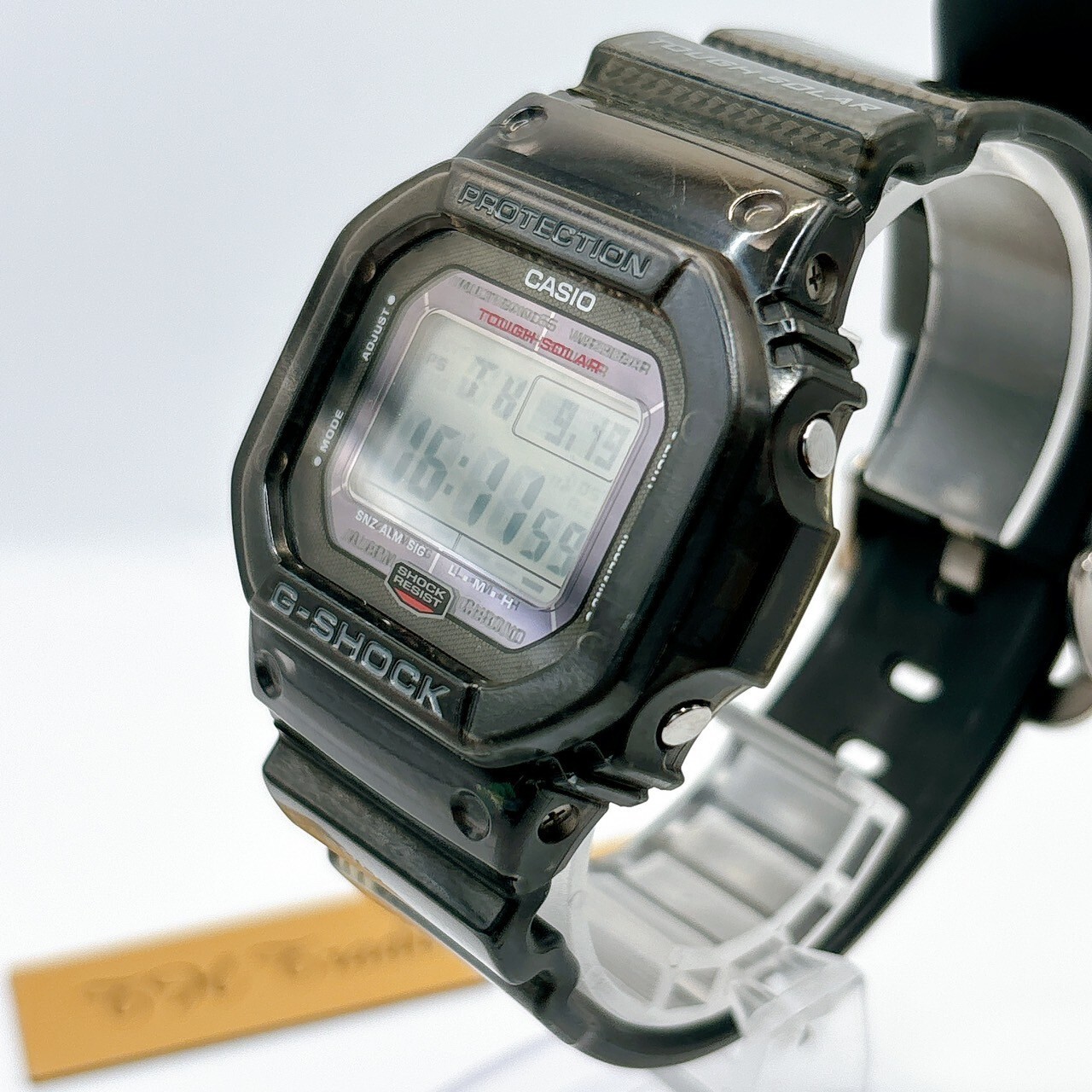Excellent) Casio G-Shock GW-S5600-1JF Tough Solar Carbon Excellent) Casio G-Shock GW-S5600-1JF Tough Solar Carbon