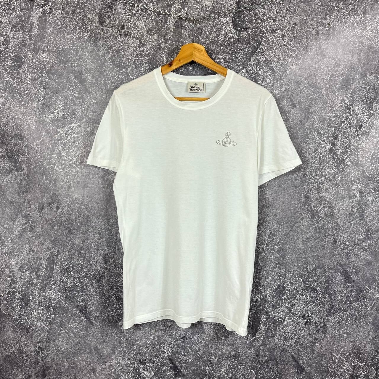 Vivienne Westwood Small Orb Logo T-Shirt White Size S | eBay