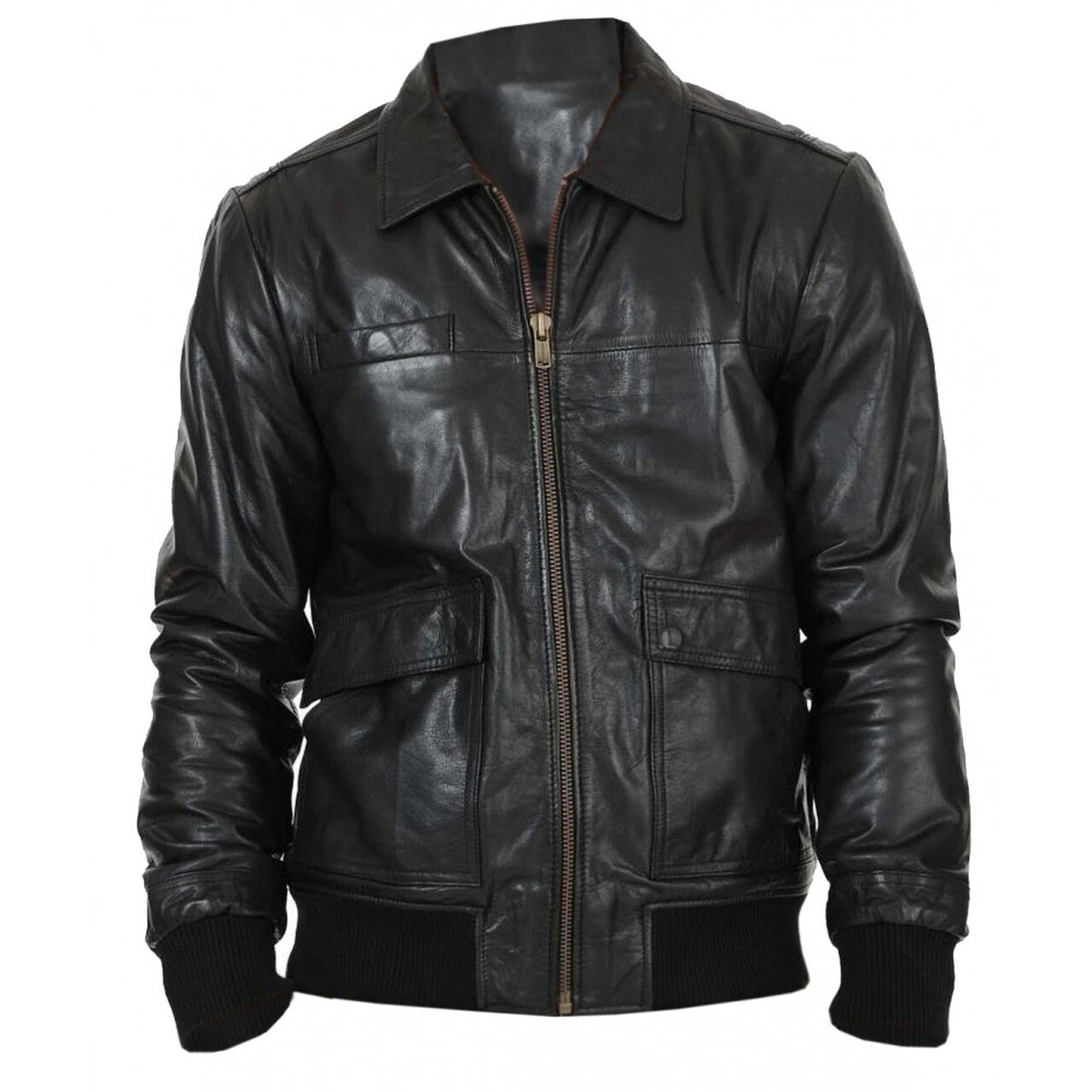【年内限定値下】OAF POCKET DETAIL LEATHER BOMBER 年内限定値下】OAF POCKET DETAIL LEATHER BOMBER