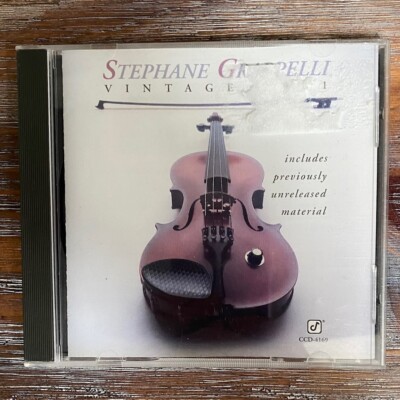 Vintage 1981 by Stephane Grappelli (CD, Nov-1992, Concord)