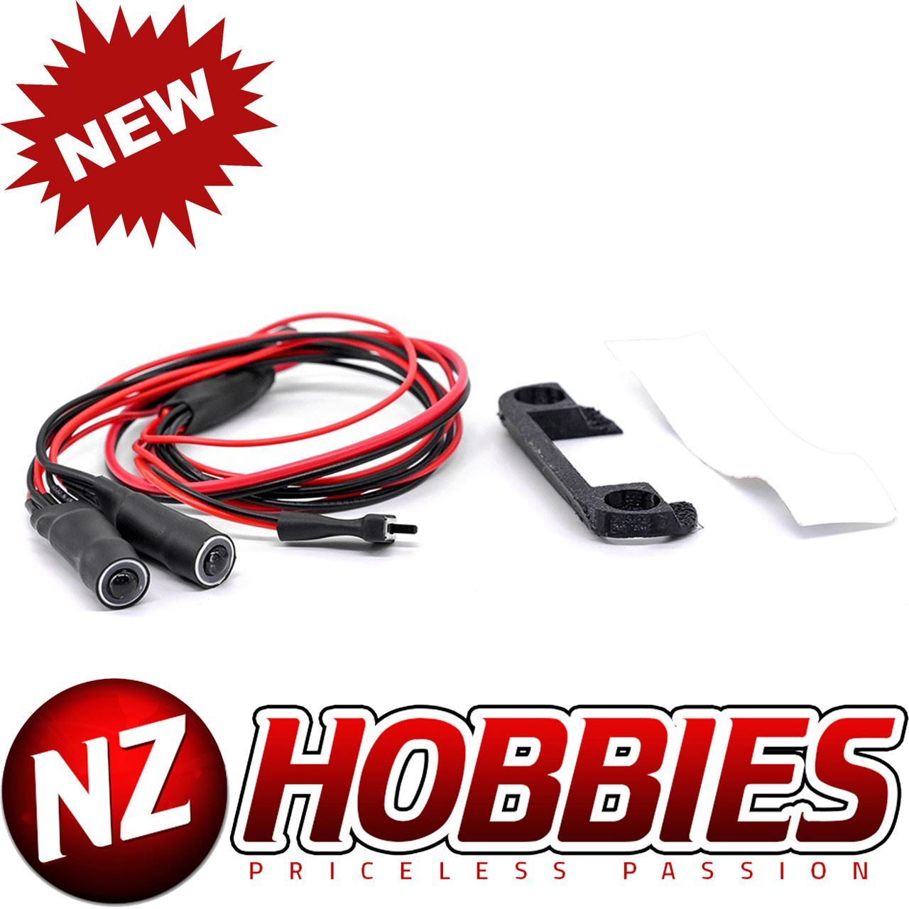 NZH Axial Hand Control Angel Eye Led Light : SCX24 Jeep/JT Gladiator 1pcs
