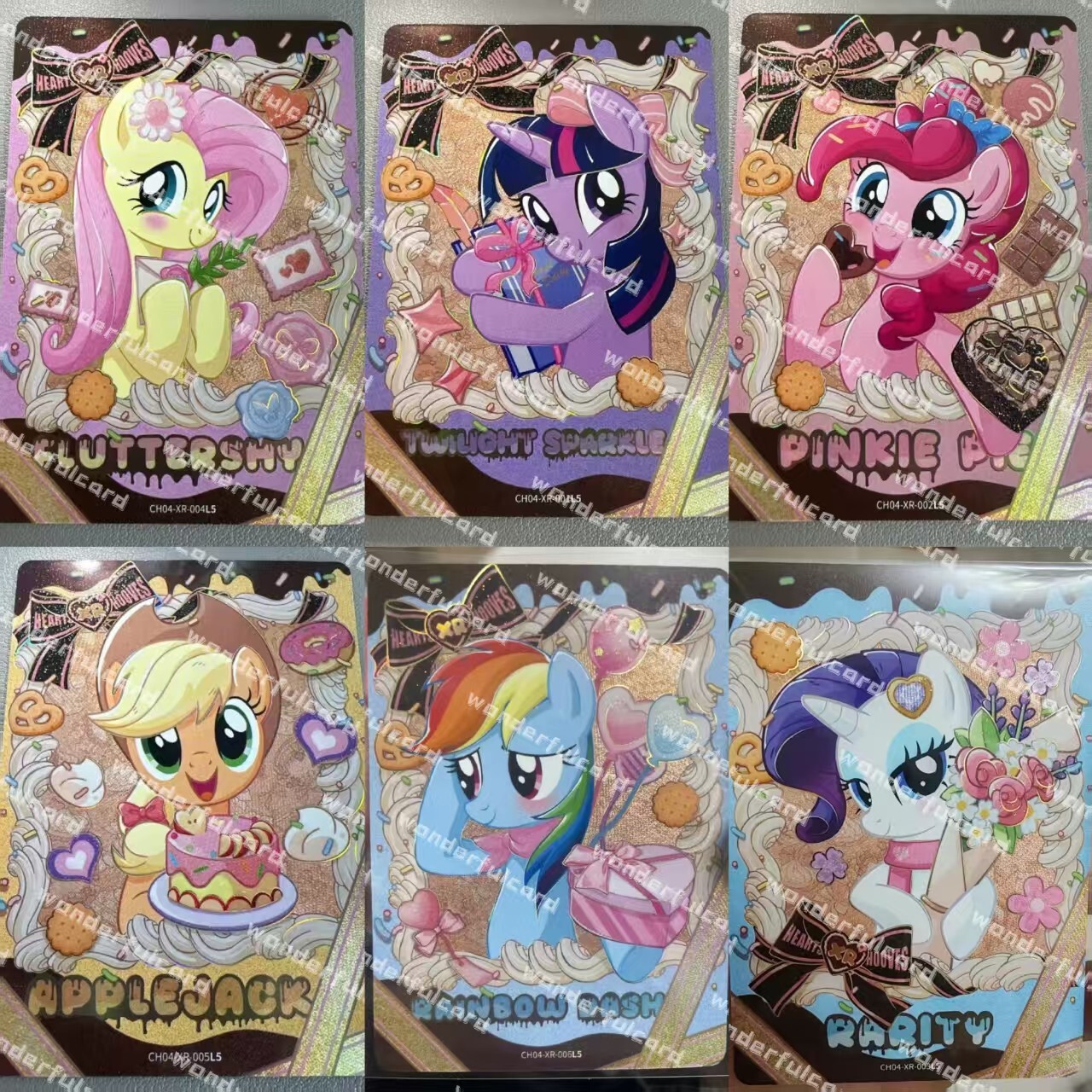 Kayou My little Pony Rainbow vol.4 Precious card XR pick/set