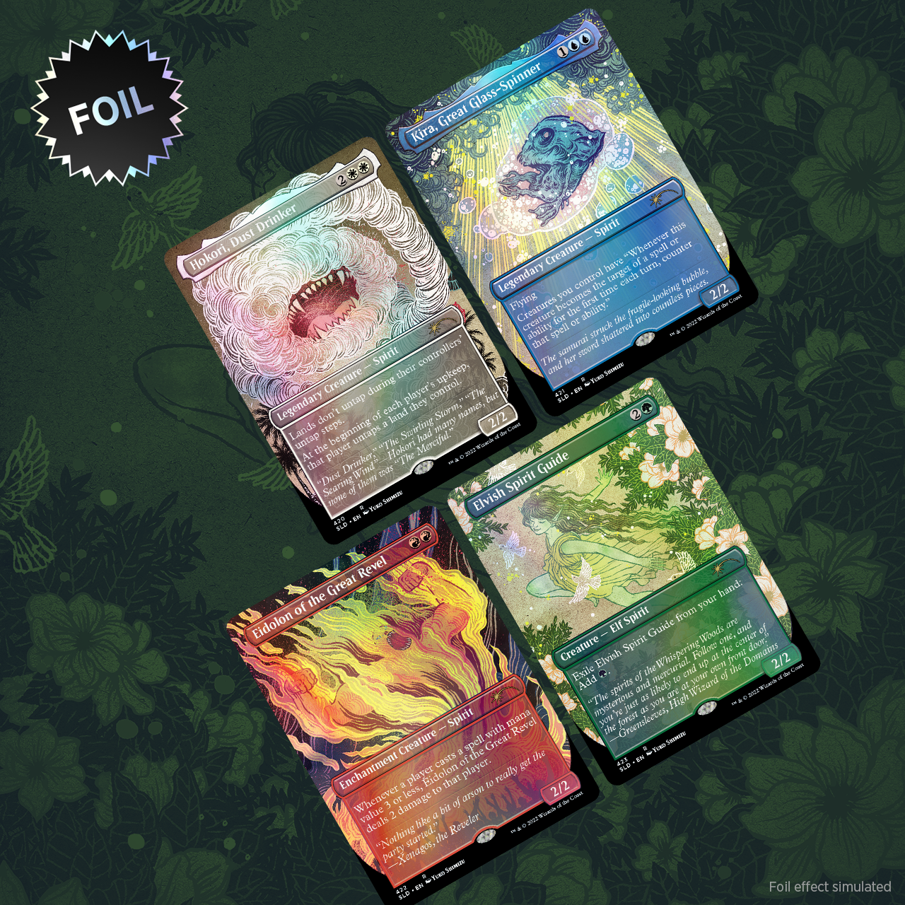 マジック：ザ・ギャザリング Secret Lair Yuko Shimizu Foil Special Guest Yuko Shimizu FOIL SEALED mtg secret lair IN