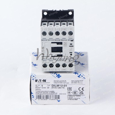 NEW 1PCS Eaton Contactor DILM12-01(24VDC)
