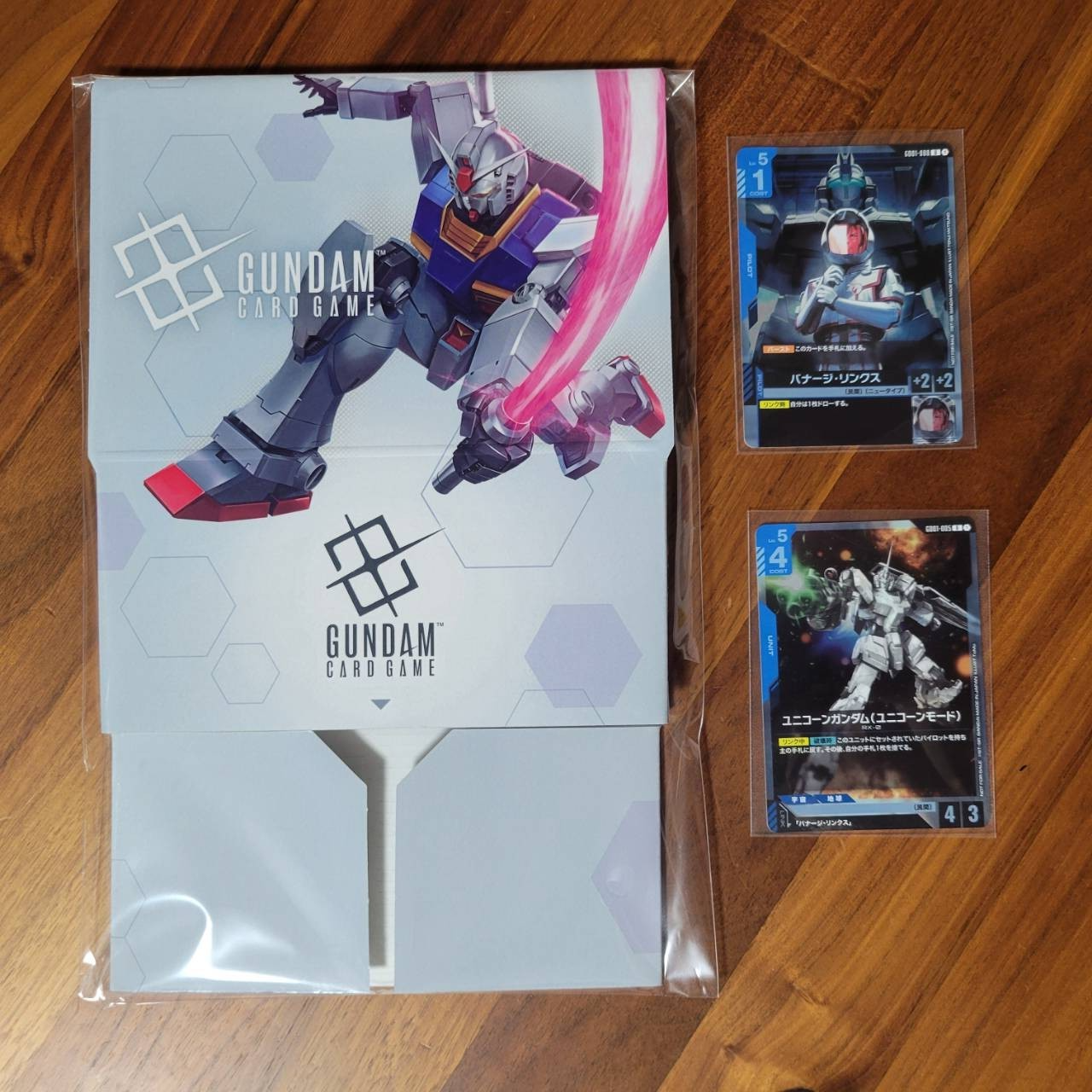 Gundam Card Game storage box promo set of 2 Limited japan | eBay
