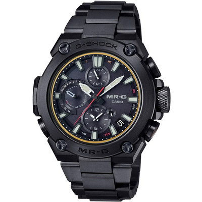 G-Shock MR-G Mid-Size Solar Connected Black Watch - Brand New