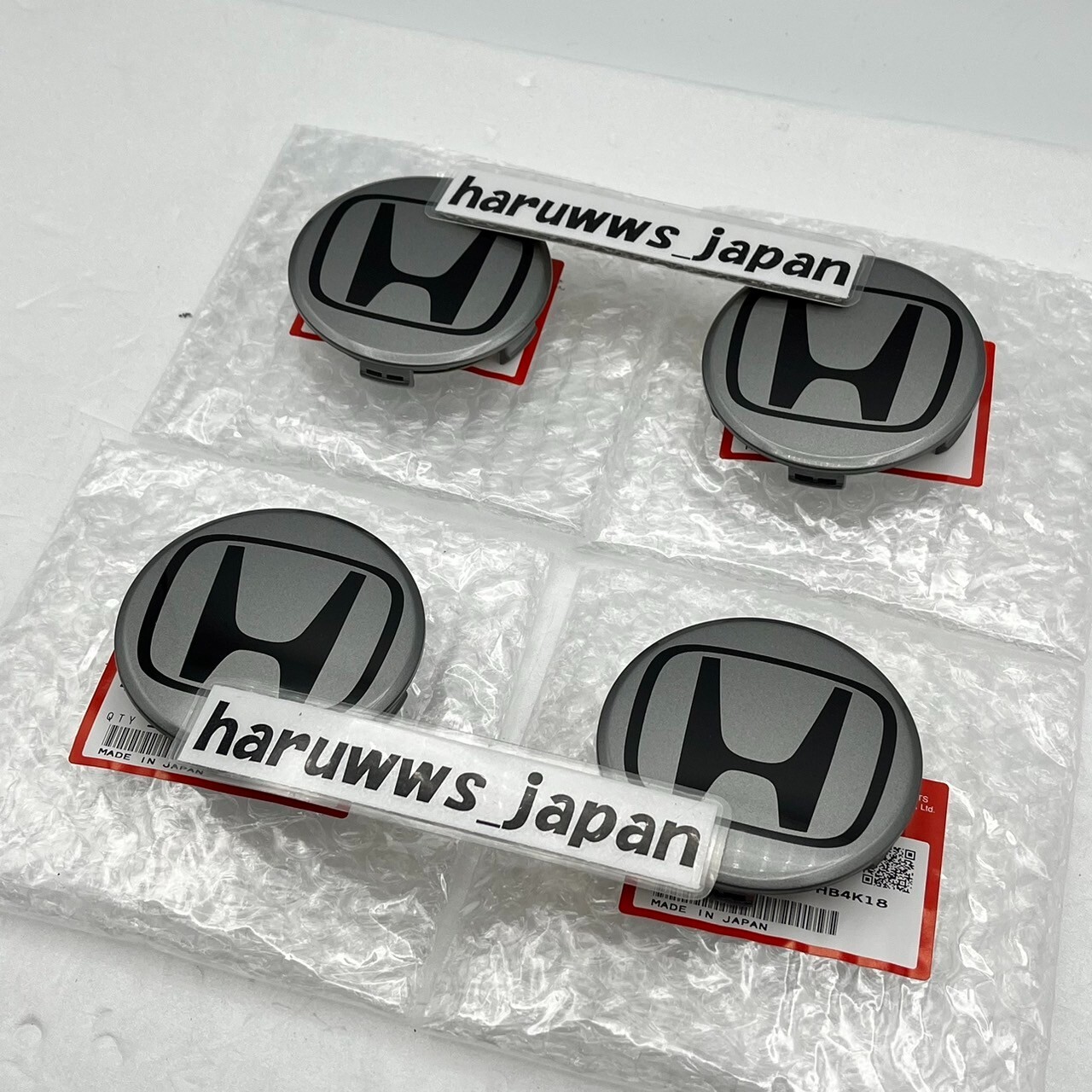 OEM Honda 2008-2009 S2000 CR AP2 Wheel Center Caps Set of 4