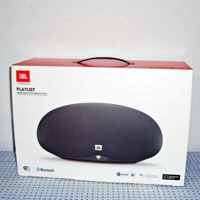 【NEW】JBL PLAYLIST WIRELESS POWERED SPEAKER W/ CHROMECAST BUILT-IN AND BLUETOOTH