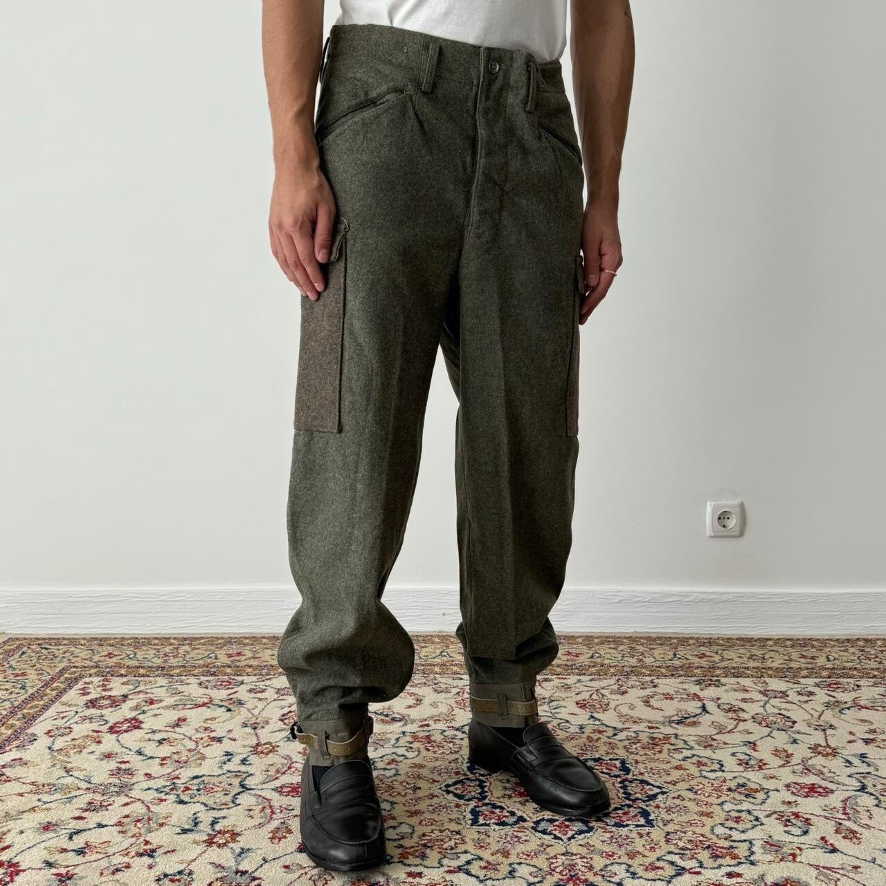 Military Vintage Original WW2 1940s Dated Swedish Army M39