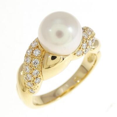 Authentic K18YG Akoya Pearl Ring 7.9mm #270-003-895-4983 | eBay Authentic K18YG Akoya Pearl Ring 7.9mm #270-003-895-4983 | eBay