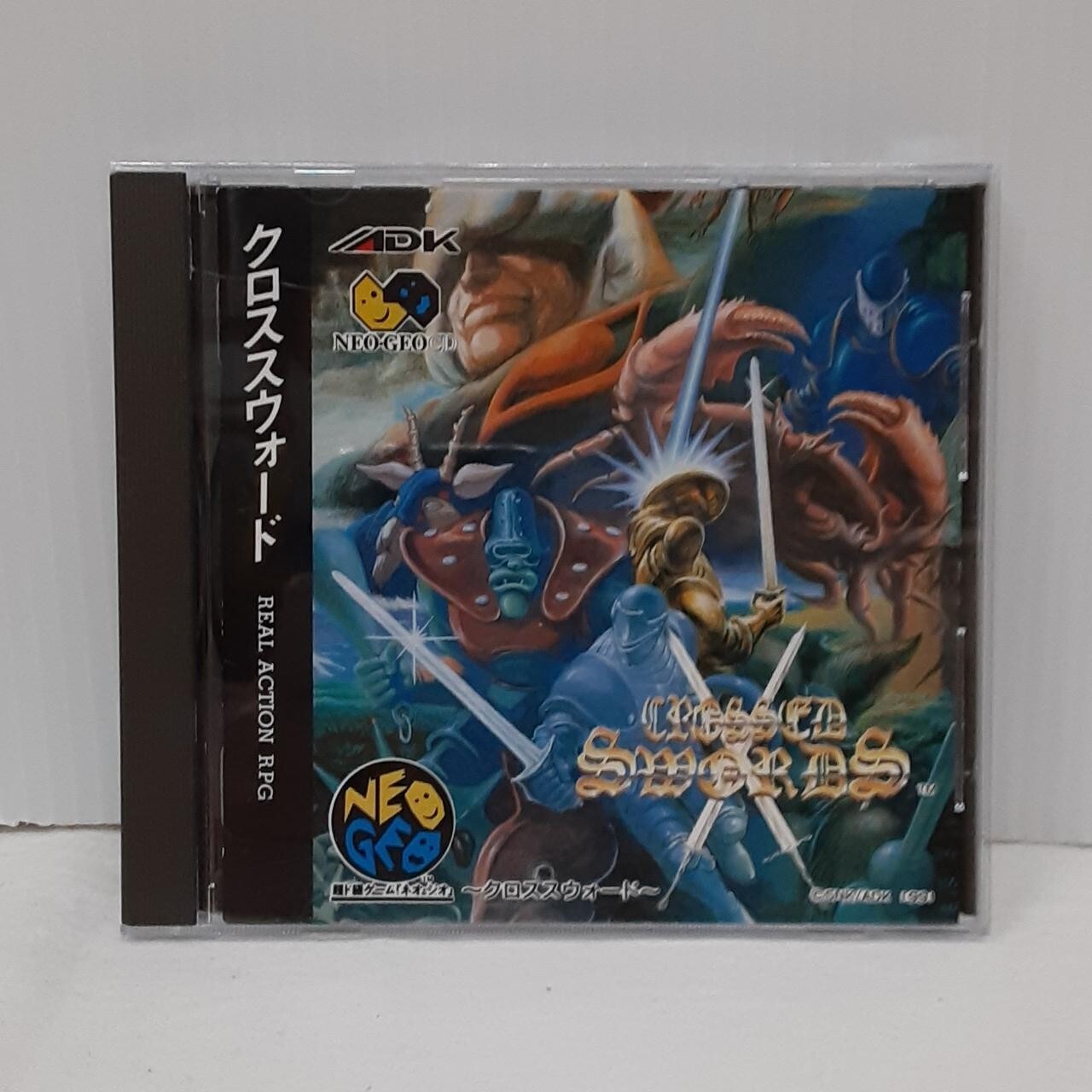 ネオジオCDソフトCROSSED SWORDS II(クロススウォード2)(CD-ROM