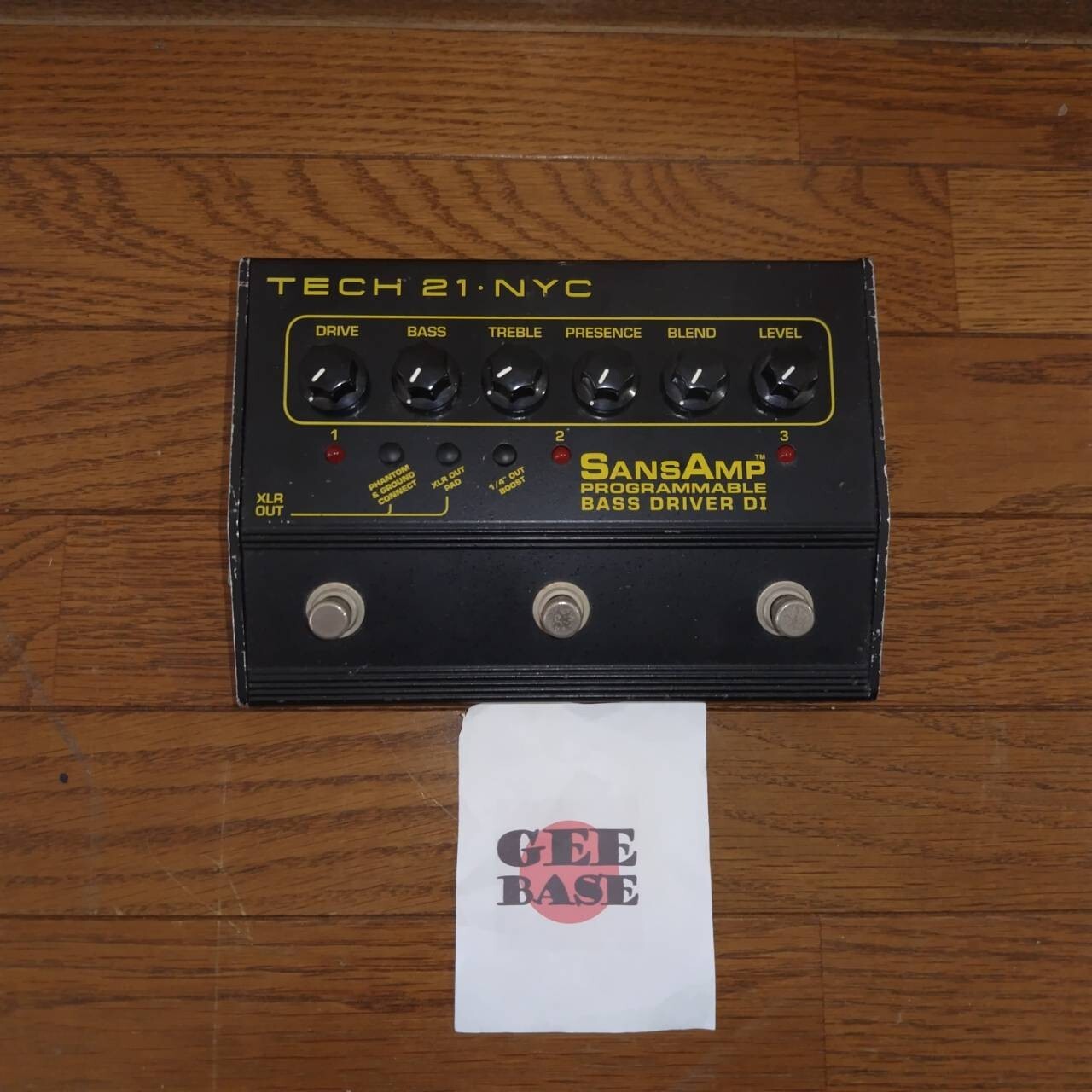 ベース Tech 21 SansAmp Bass Driver DI Bass Driver V1 – Tech 21 NYC