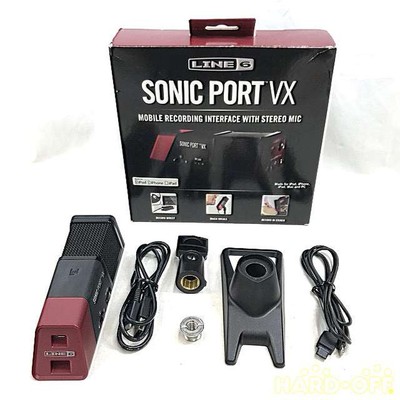 LINE 6 Microphone built-in audio interface Sonic Port VX from japan Used