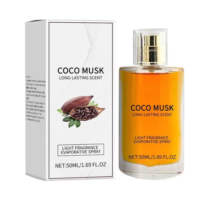 Cologne for Men, Long-Lasting Coco Musk Scent Spray, 1.69 Fl Oz