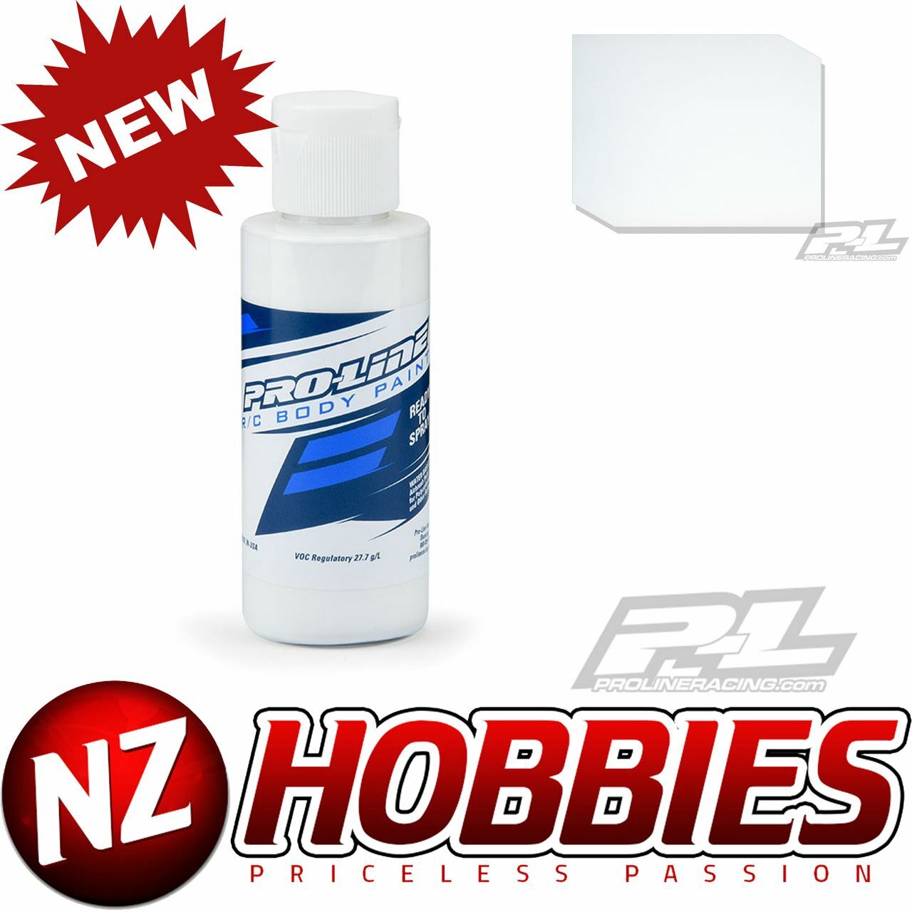 Pro-Line 632500 RC Body Paint White Water-Based Airbrush Paint