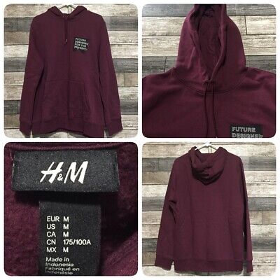 Hoodie h&m maroon hotsell