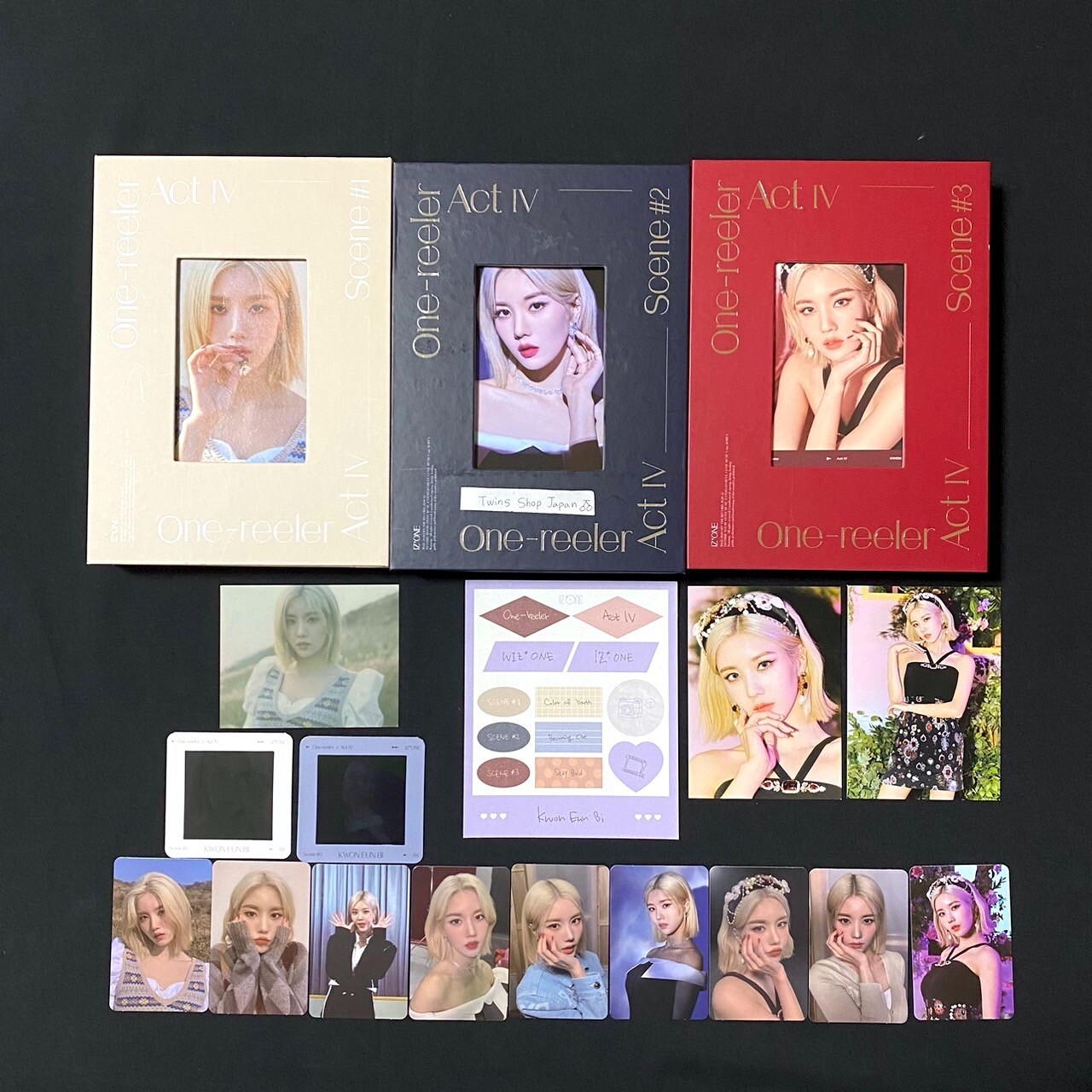 iz*one 4th mini album One-reeler Act IV Eunbi set Photocard