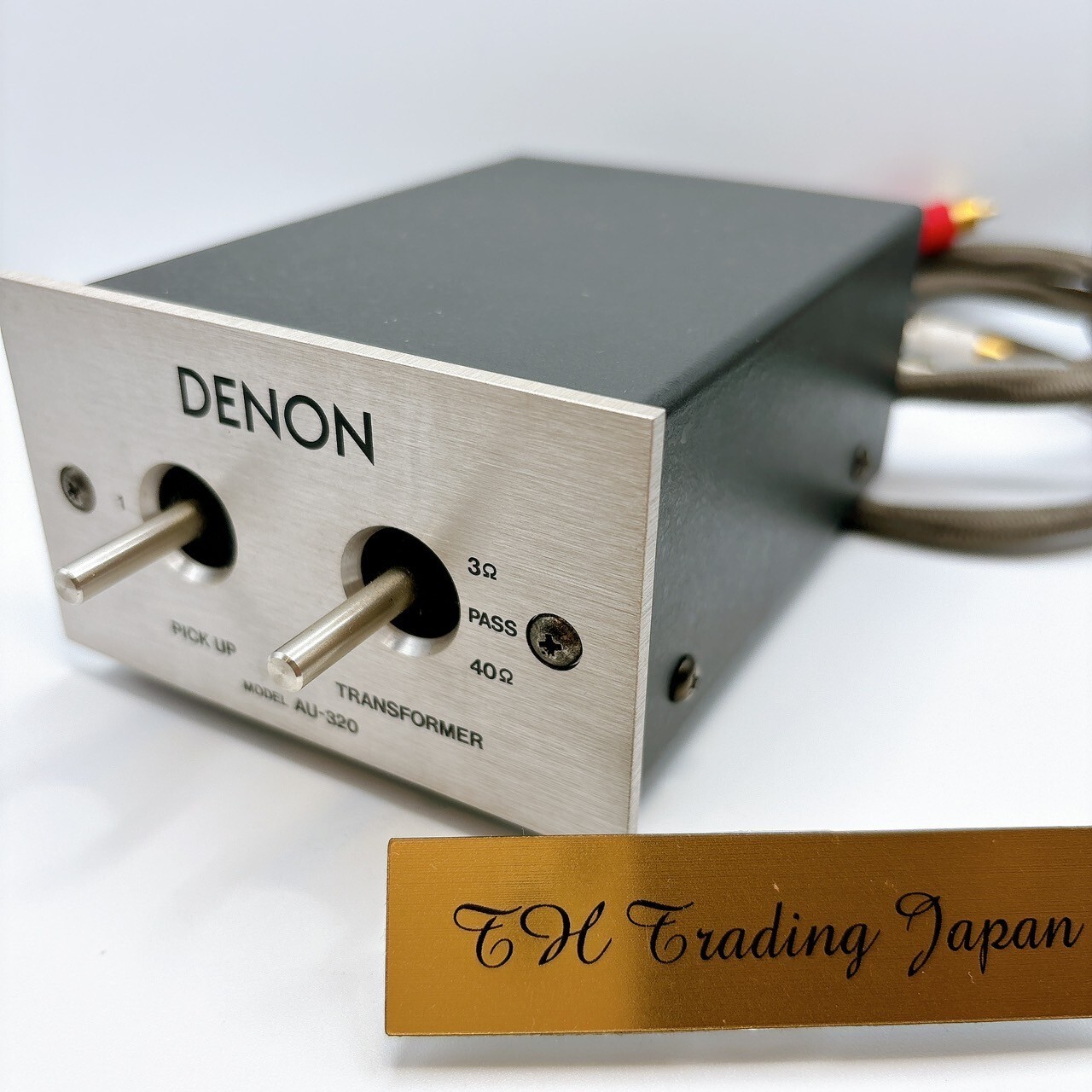 DENON AU-320 MCトランスフォーマー Denon AU-320 Step Up Transformer for MC Cartridge From Japan