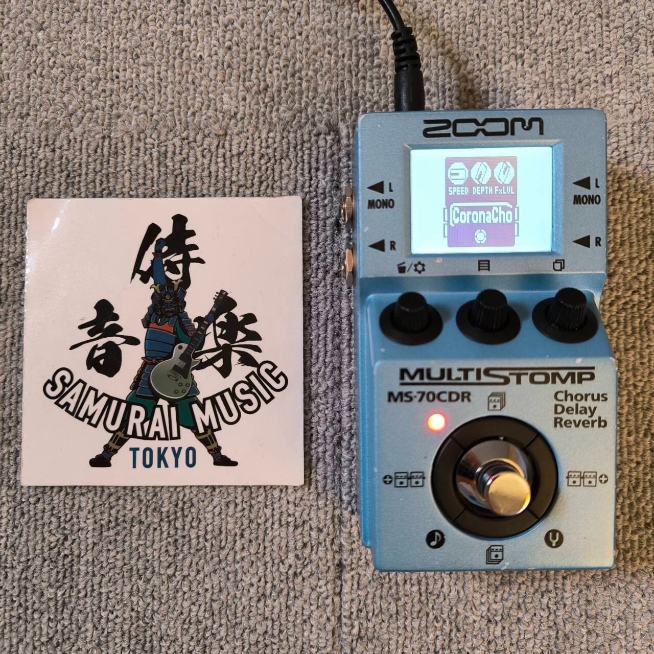 【美品】ZOOM MS-70CDR Zoom MS-70CDR Multi-Effects Guitar Effect Pedal for sale