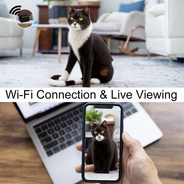 HD Mini  Charger Camera WIFI Motion Detection Remote Viewing Security Camera - Image 4